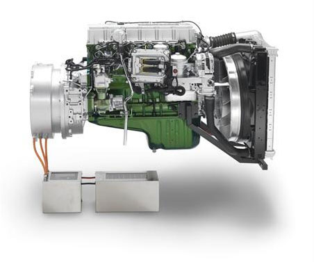 Volvo FE hybrid powertrain