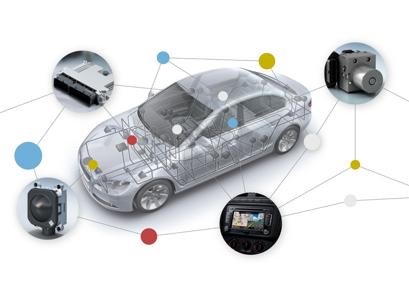 Bosch autonomous car demonstrator infrastructure
