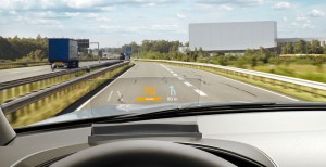 Since the combiner HUD is suitable also for compact vehicle models, it is helping to bring this new technology to a wider range of drivers.