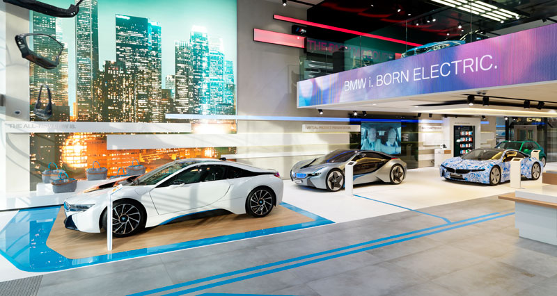 BMW Brand Store in Brussels earns Iconic Award 2014 