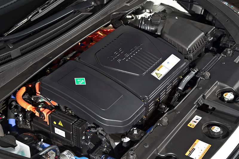 Hyundai ix35 Fuel Cell, under the hood