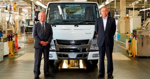UD Trucks and MFTBC Board  Members Right: Mr. Yusuke Sakaue, UD Trucks President & Representative Director Left: Mr. Takao Suzuki,  MFTBC Chairman of the Board