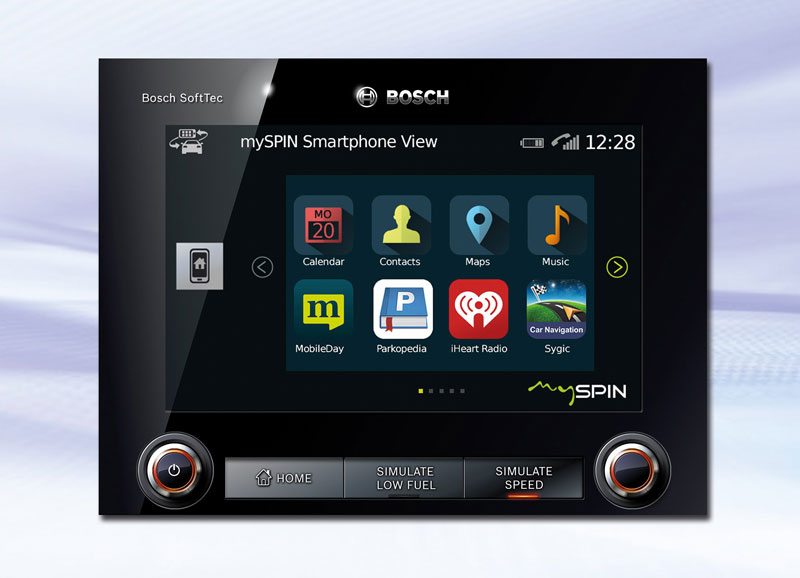 mySPIN - smartphone integration from Bosch