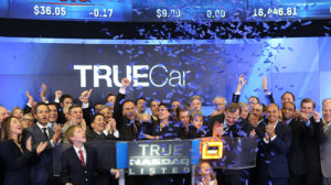 TrueCar opened for trading on The NASDAQ Stock Market on May 16, 2014