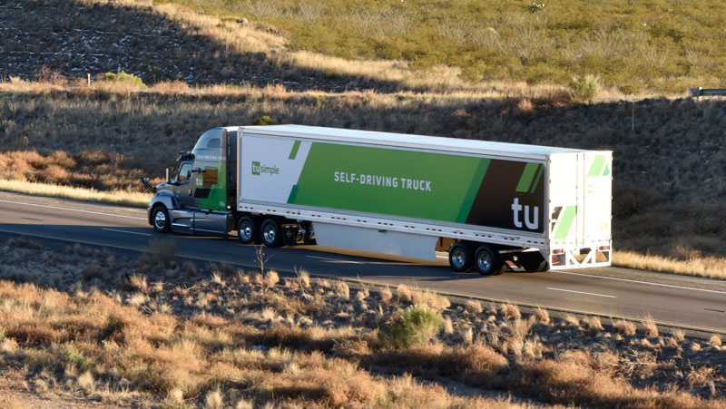 TuSimple self-driving truck