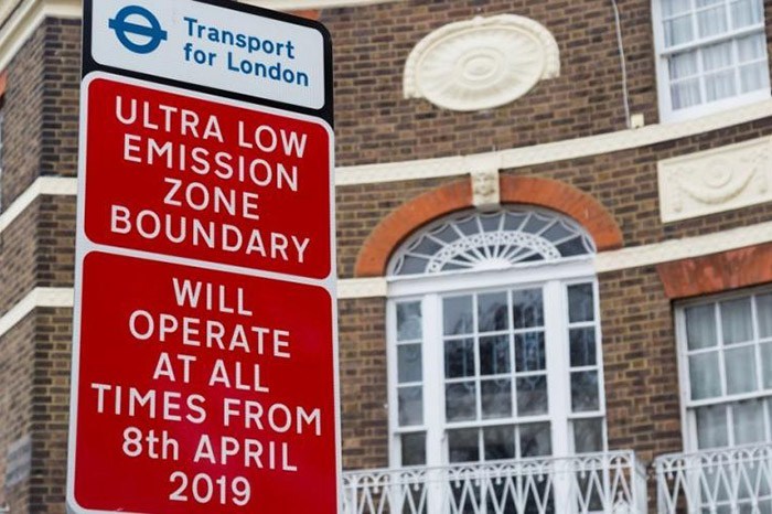 London Ultra Low Emission Zone ULEZ