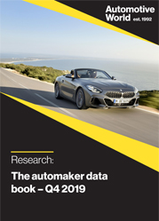 The automaker data book – Q4 2019