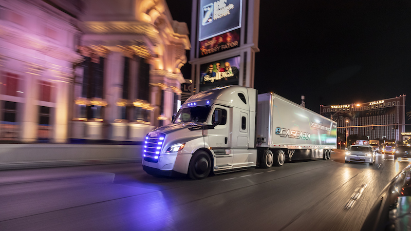 Daimler Freightliner eCascadia, January 2019, Las Vegas Truck Class, 8