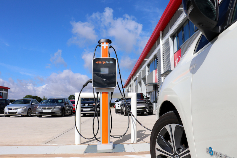 ChargePoint electric vehicle charger