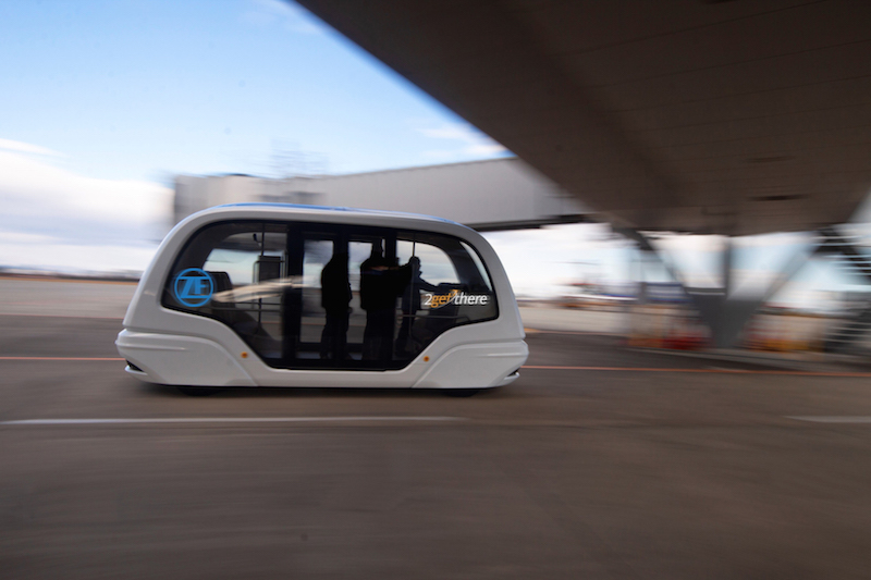 ZF and 2getthere autonomous shuttle