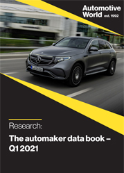 The automaker data book – Q1 2021