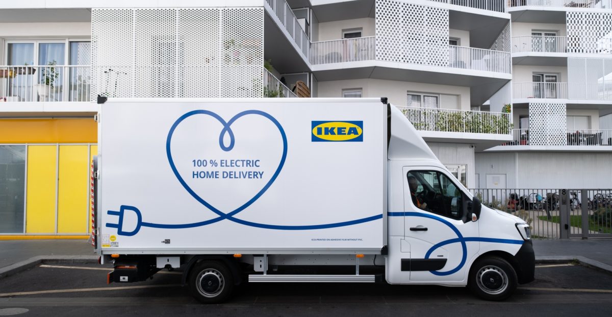 IKEA electric delivery