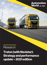 Traton (with Navistar): Strategy and performance update 