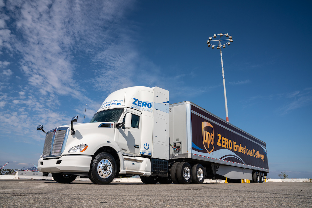 Toyota's Project Portal is seeing hydrogen fuel cell trucks trialled at California ports