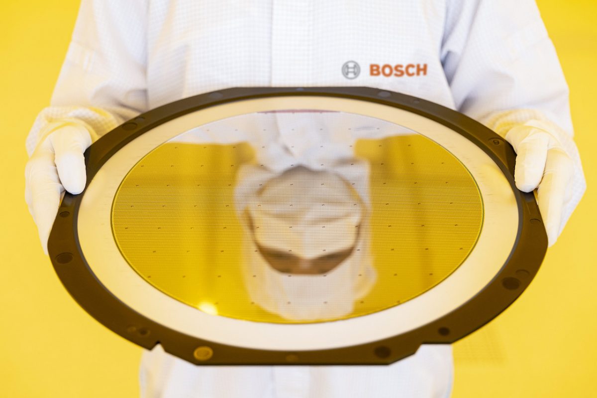 Bosch wafer fab semiconductor factory, Dresden