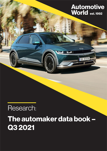 The automaker data book – Q3 2021