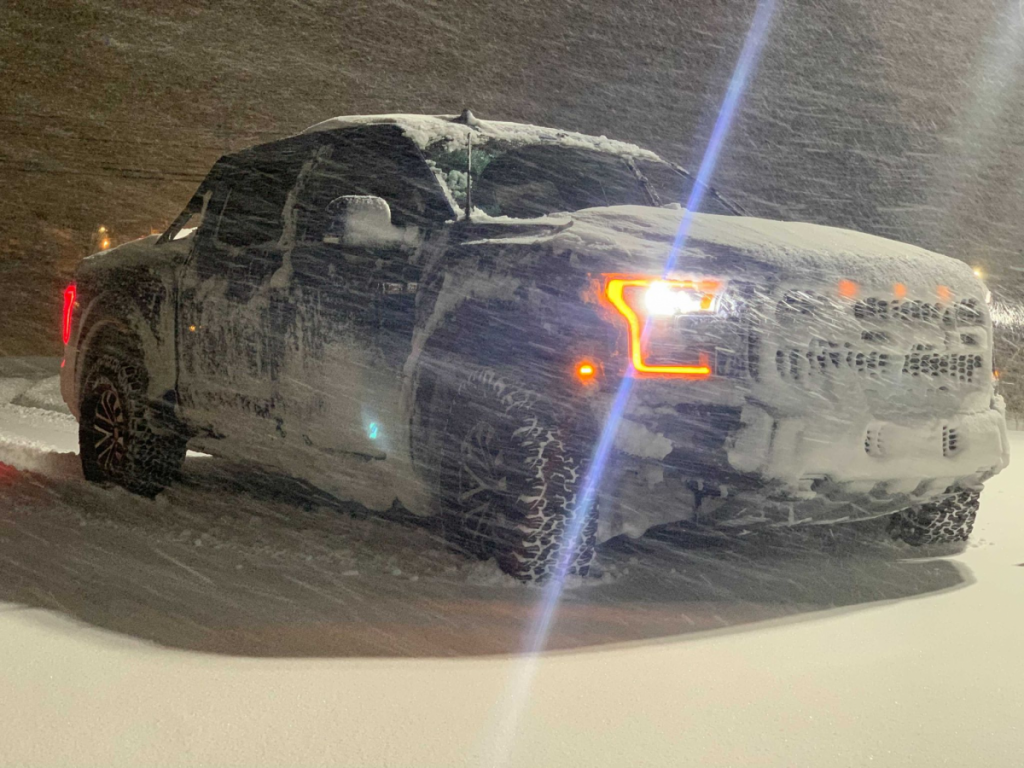 GPR pickup in snow
