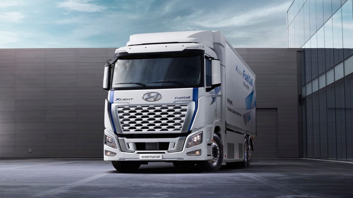 Hyundai XCIENT fuel cell electric truck