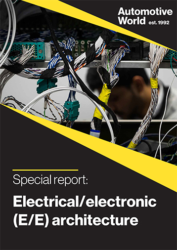 Special Report: Electrical/electronic (E/E) architecture