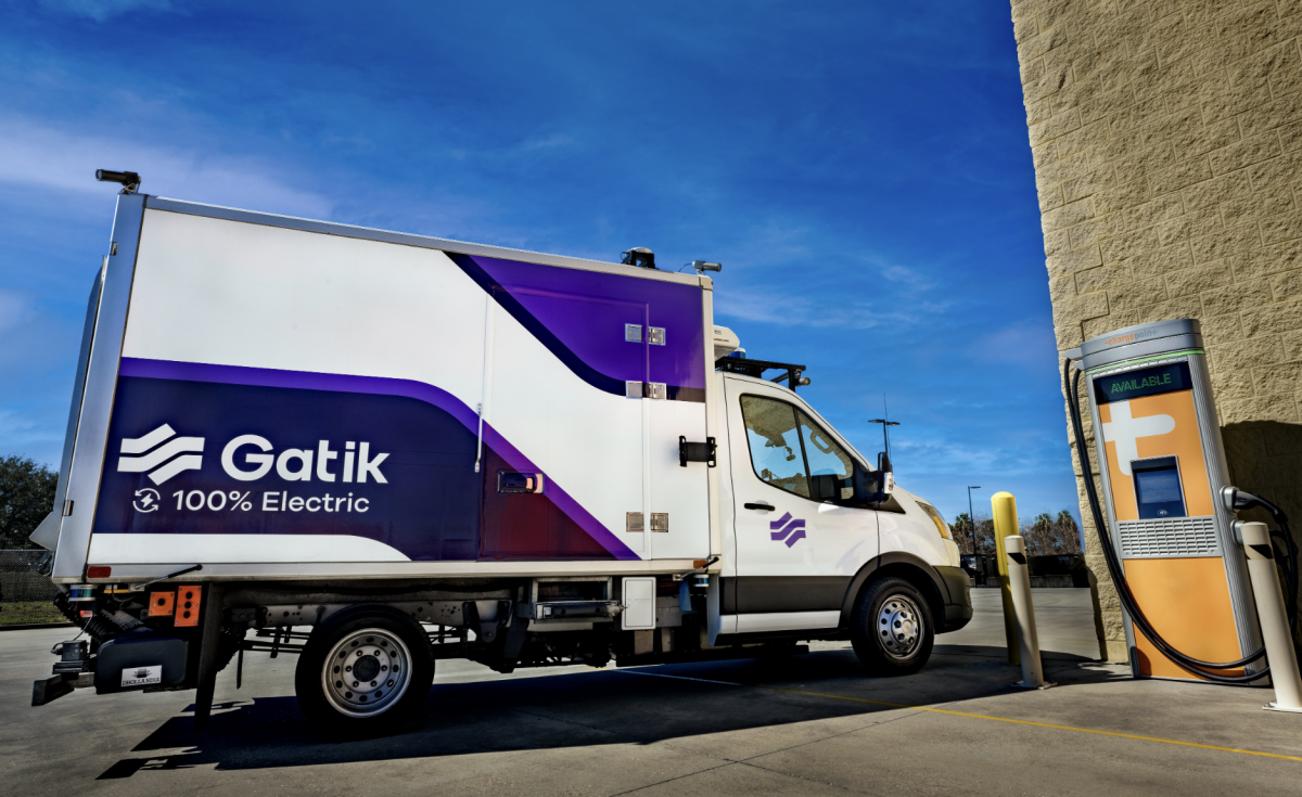 Gatik charger for electric trucks