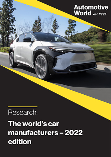 The world’s car manufacturers – 2022 edition