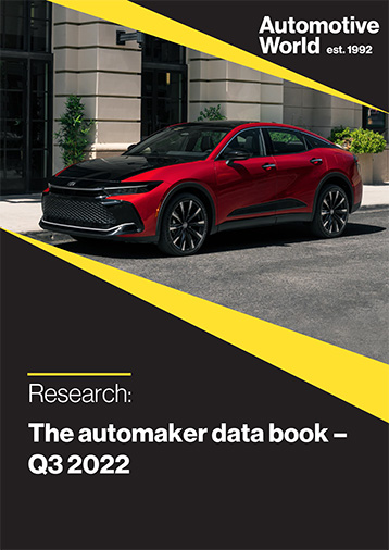 The automaker data book – Q3 2022