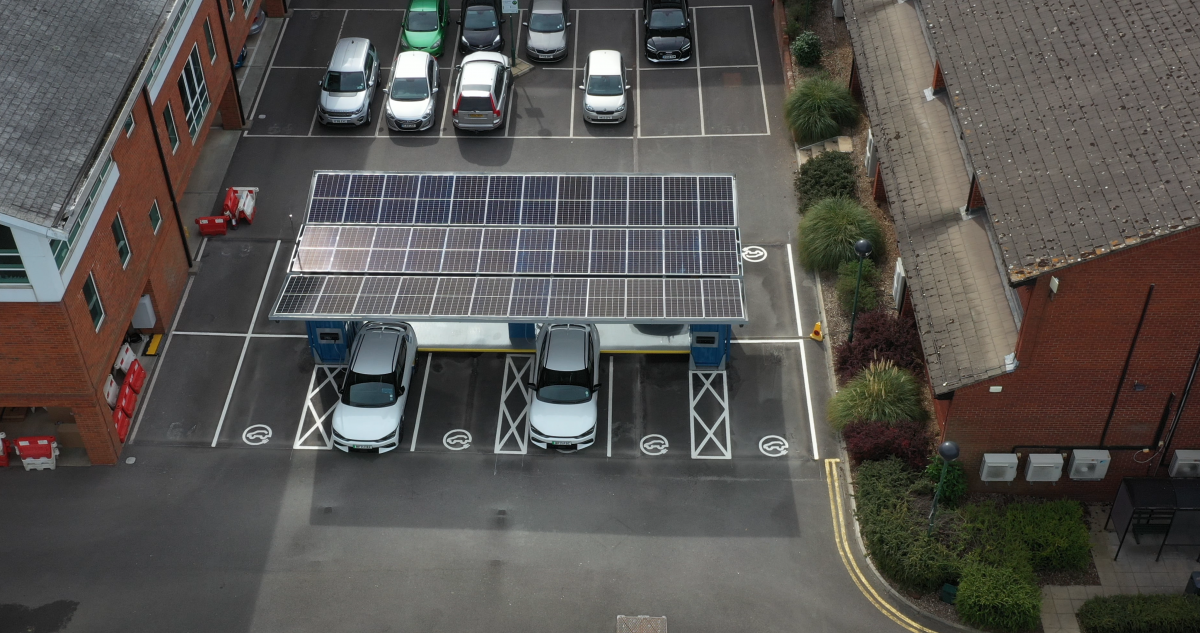 Solar car park
