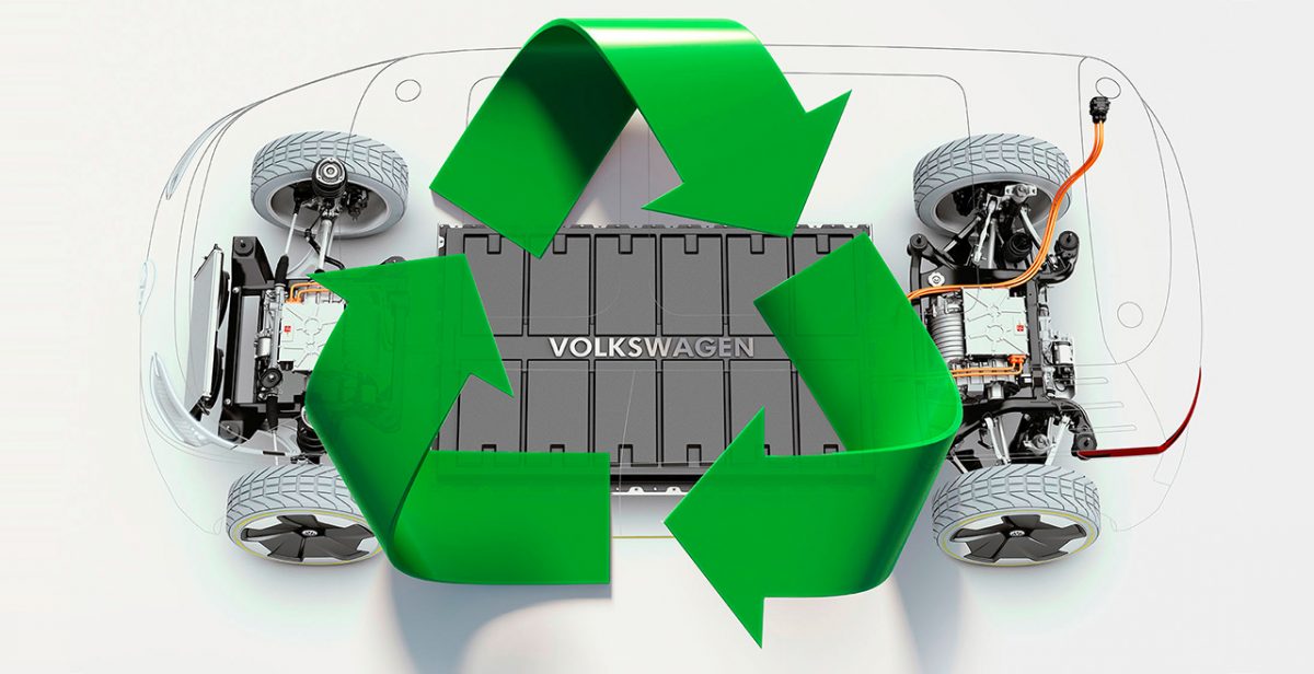 Volkswagen battery recycling