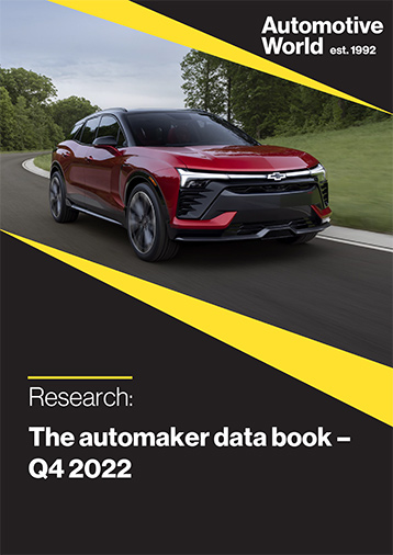 The automaker data book – Q4 2022