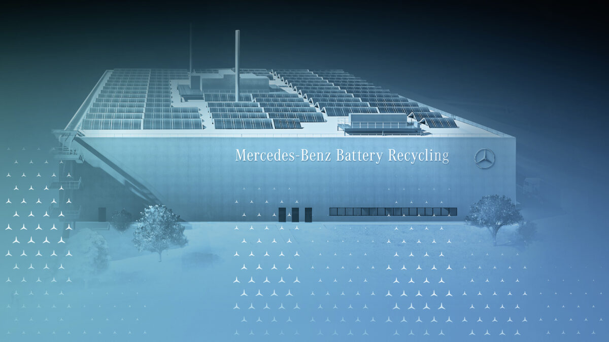 Mercedes-Benz battery recycling Germany