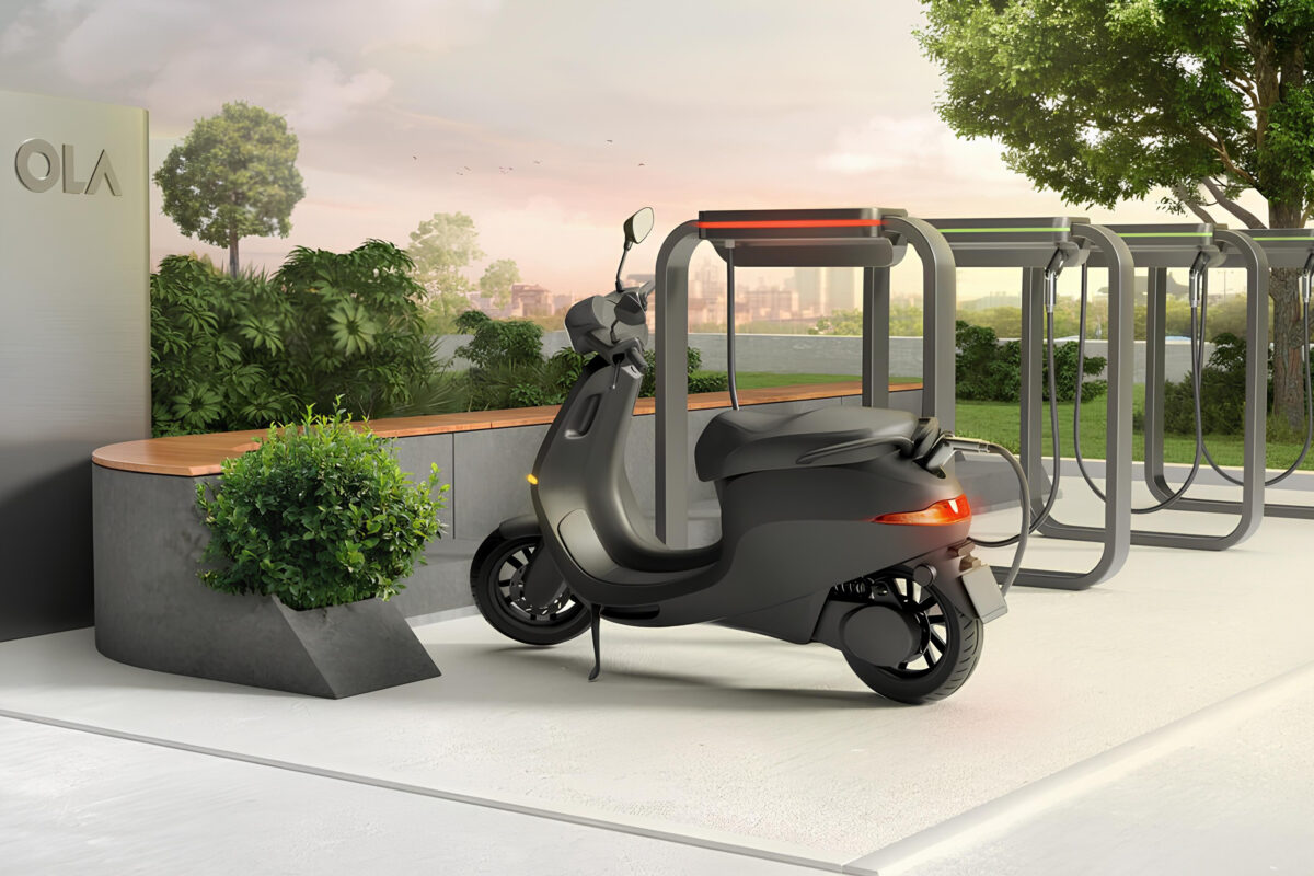 Ola electric scooter charging ev micromobility india