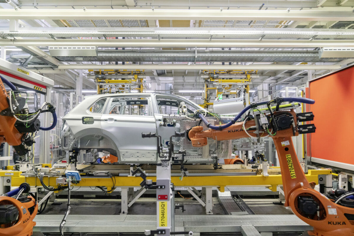 Production at VW's Wolfsburg plant