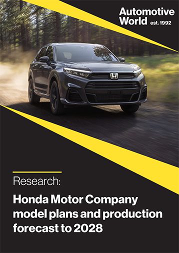 Honda Motor Company model plans and production forecast to 2028